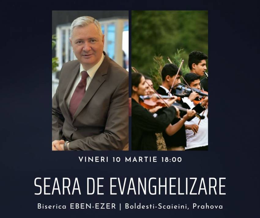 Florin Ianovici la Biserica Eben-Ezer Boldești-Scăeni