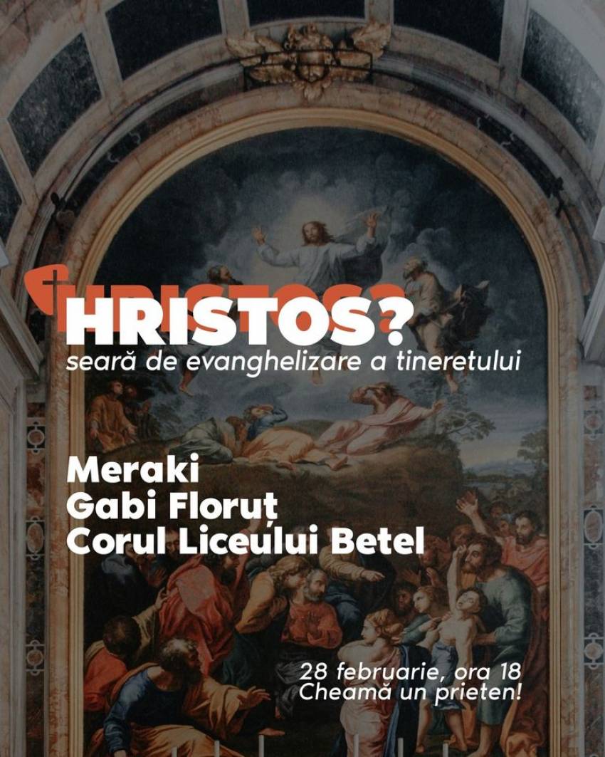 Seară de evanghelizare a tineretului la Biserica Betel Oradea