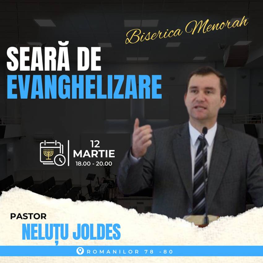 Neluțu Joldeș la Biserica Menorah Caransebeș
