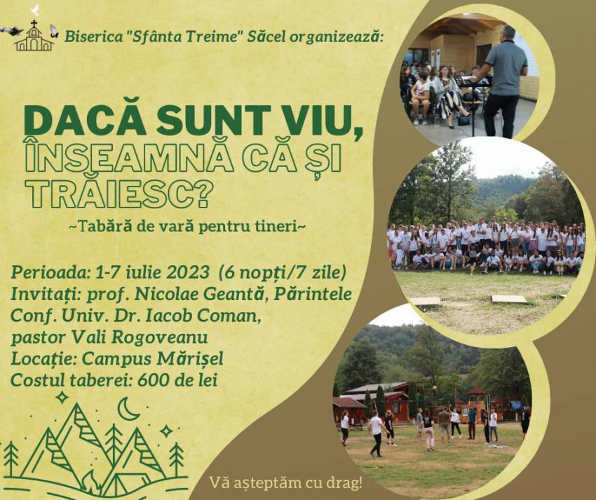 Tabără de vară pentru tineri în comuna Mărișel, Munții Apuseni