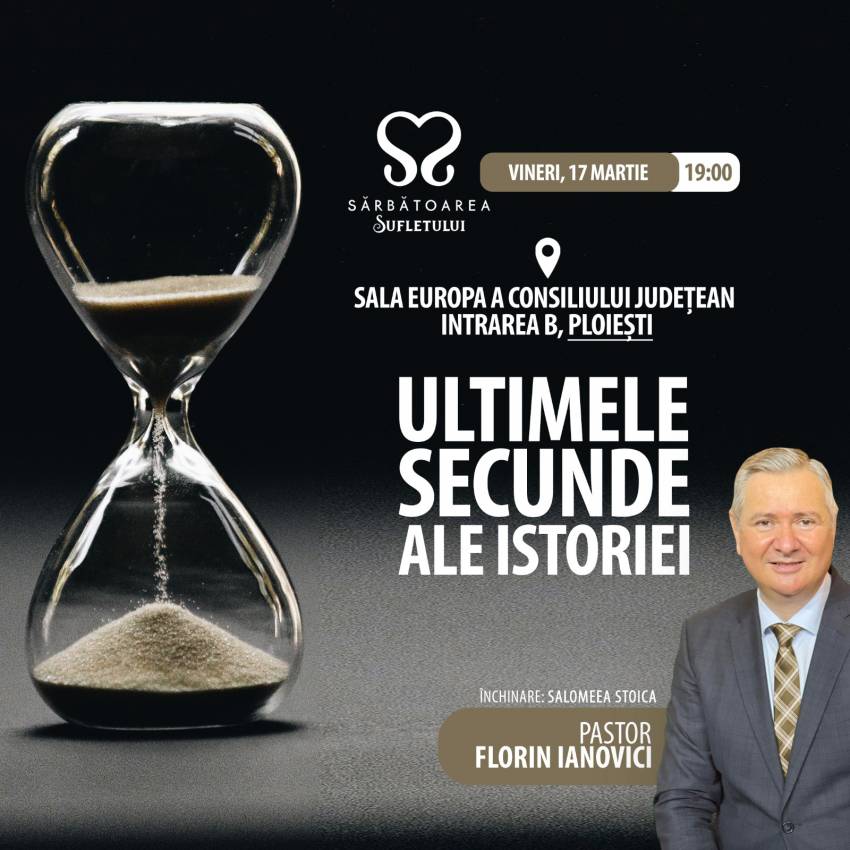 Sărbătoarea Sufletului cu Florin Ianovici la Ploiești