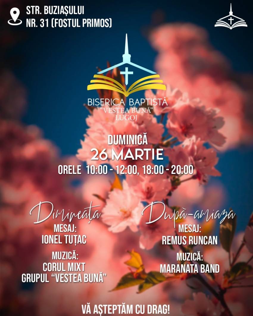 Remus Runcan și Maranata Band la Biserica Vestea Bună Lugoj