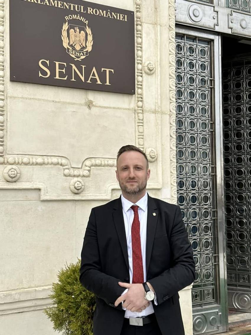 Tony Berbece ◉ Discursul de la ora de rugăciune din Senatul României - Motivele Unității de pe Național Arena