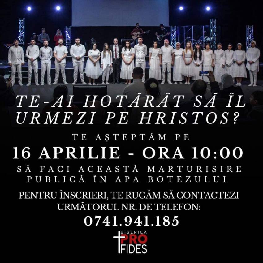 Botez la Biserica Profides București