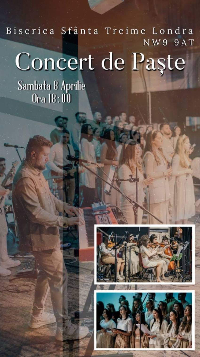 Concert de Paște la Biserica Sfânta Treime Londra