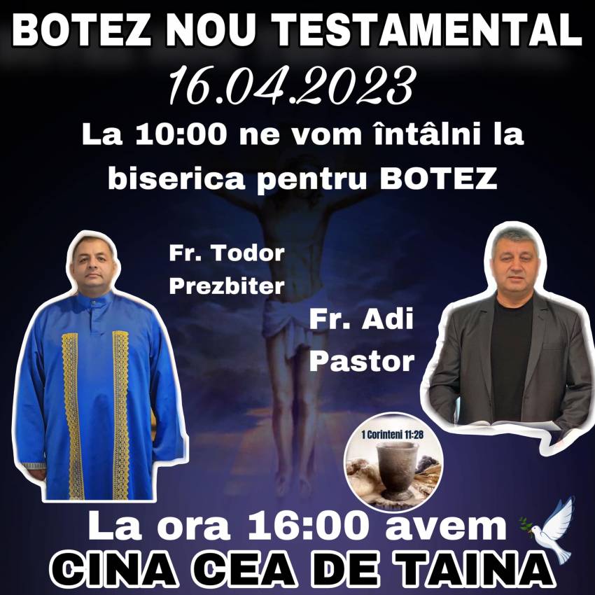 Botez la Biserica Maranata Graz