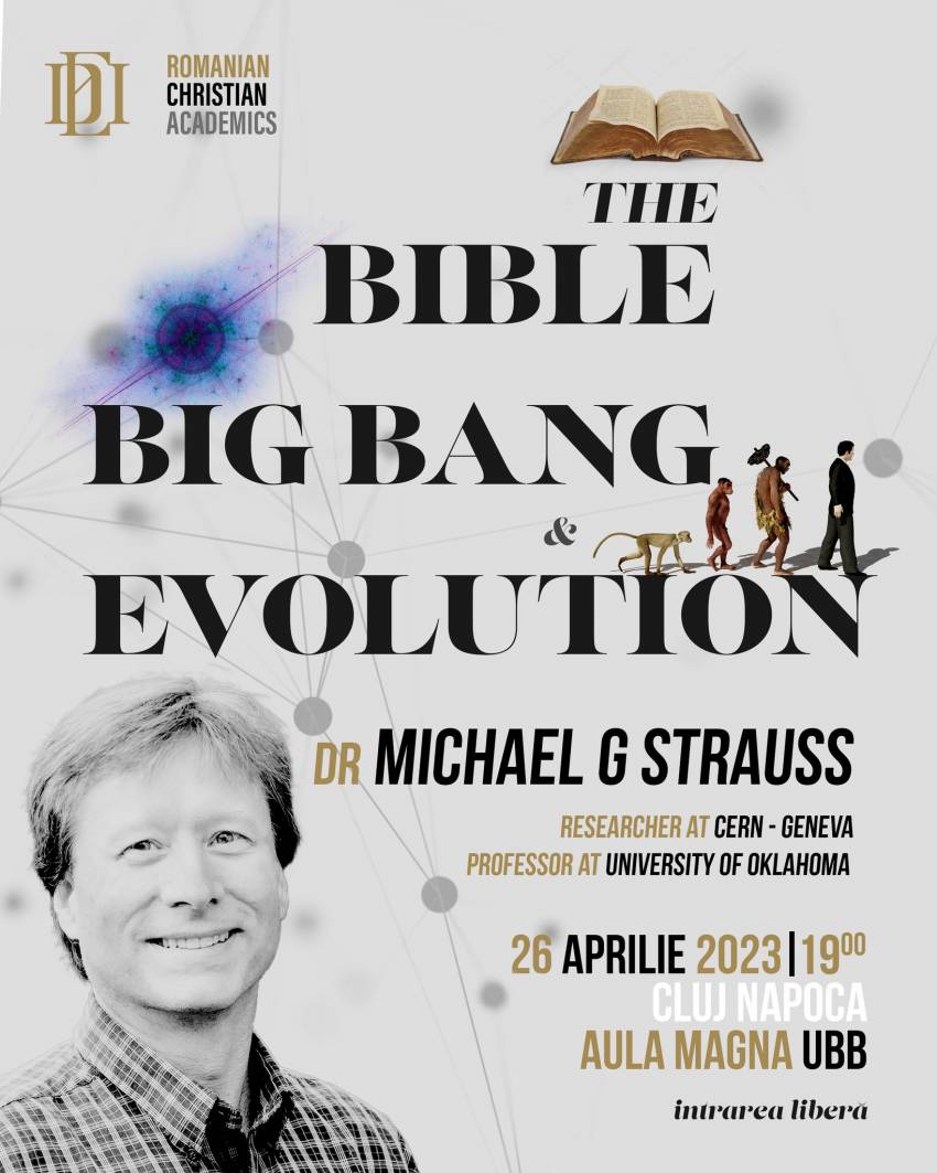 Conferință cu Mike Strauss în Aula Magna a Universității Babeș Bolyai Cluj-Napoca
