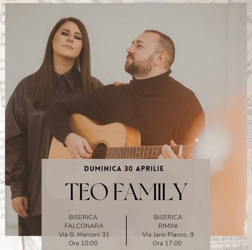 Teo Family la Falconara și Rimini