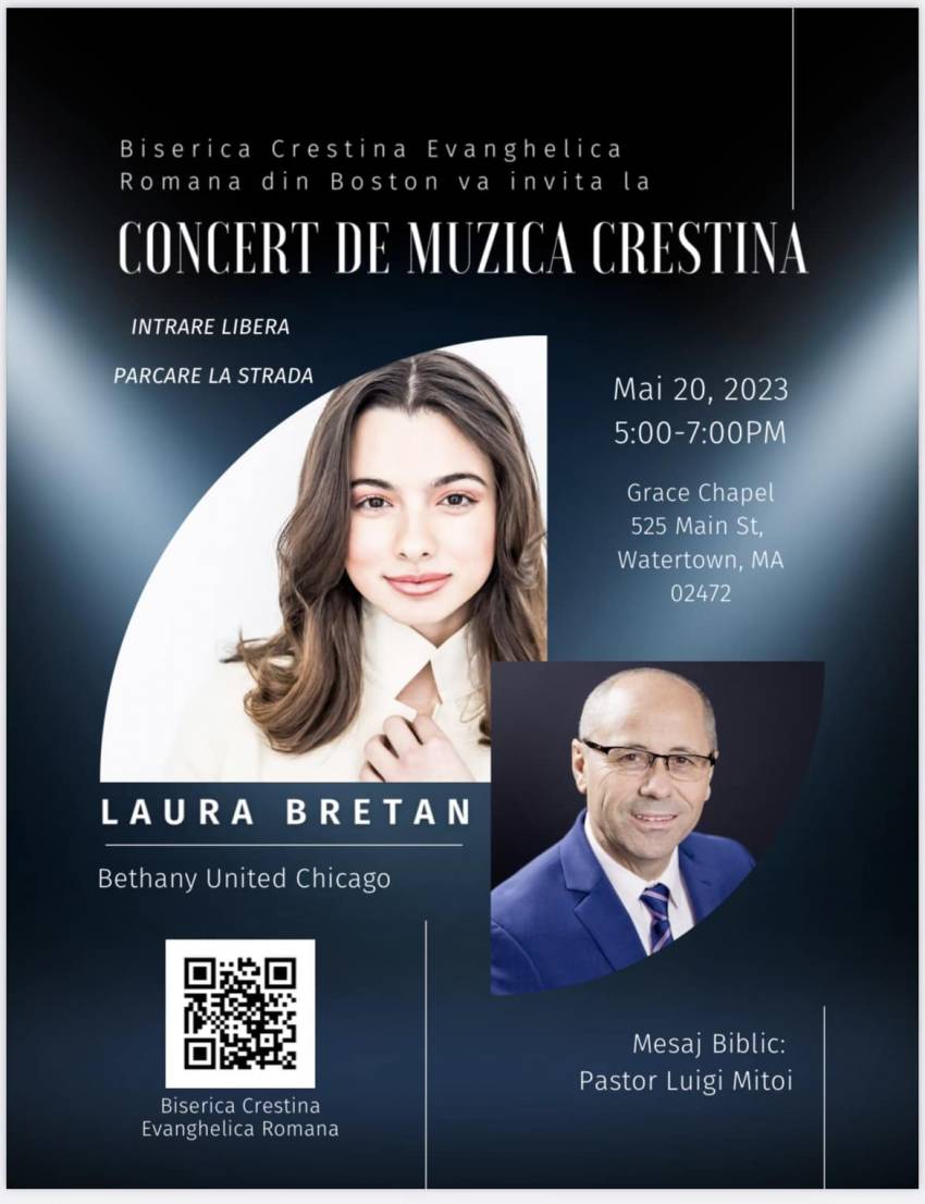Laura Bretan și Luigi Mițoi la Boston