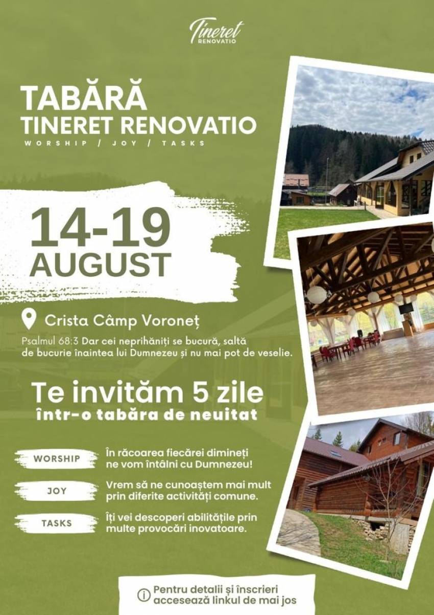 Tabără Tineret Renovatio