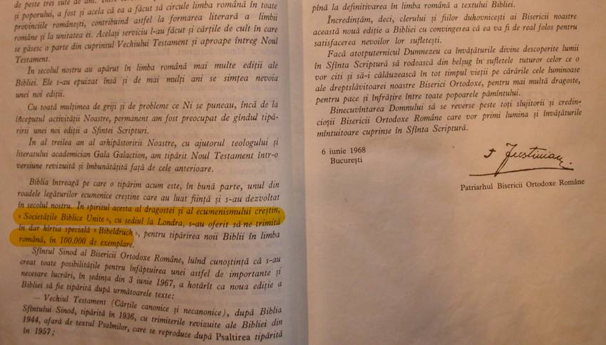 Emanuel Conțac ◉ Precizări pe marginea propunerii ardererii Bibliei traduse de ieromonahul Cornilescu