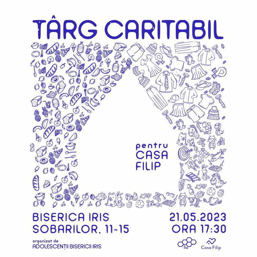 Târg caritabil la Biserica Iris Cluj-Napoca