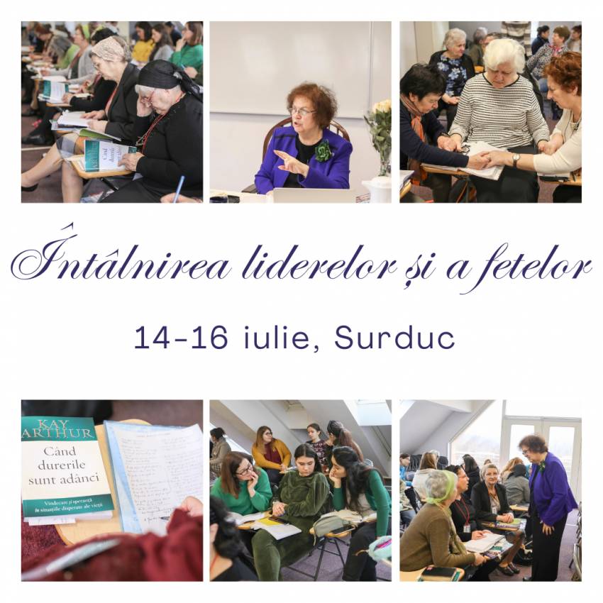 Conferința liderelor cu Mia Oglice la Surduc