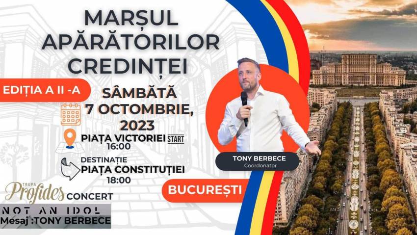 Marșul Apărătorilor Credinței la București