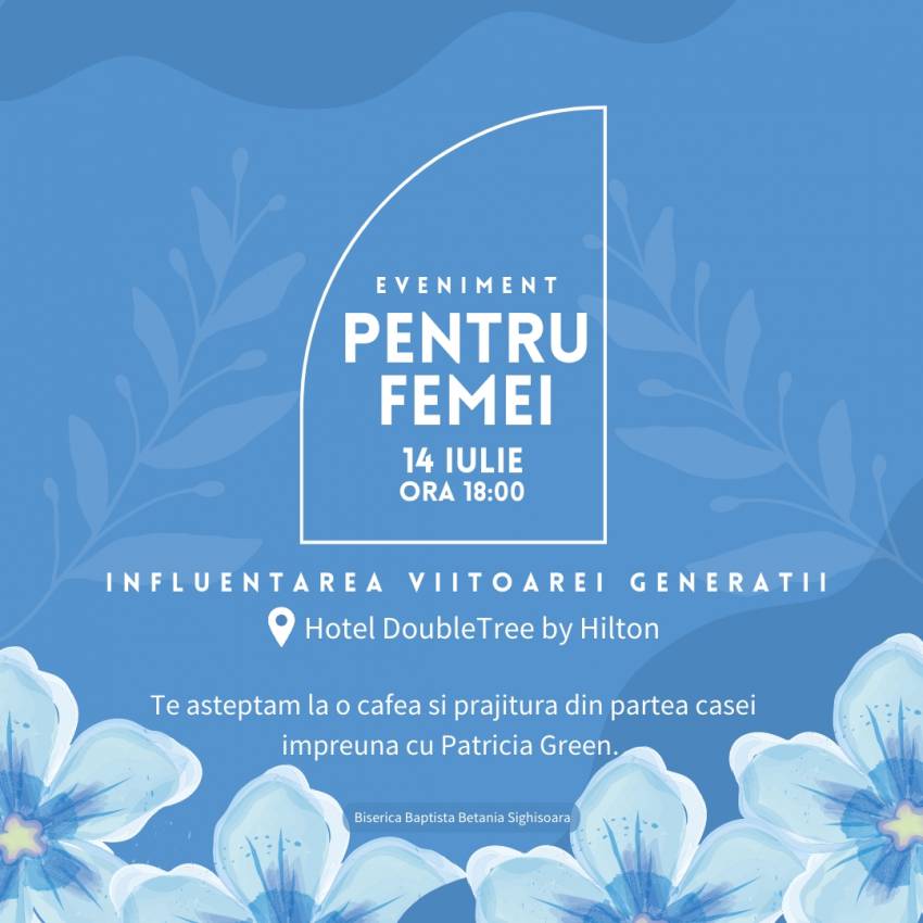 Eveniment pentru femei la DoubleTree by Hilton Hotel Sighișoara