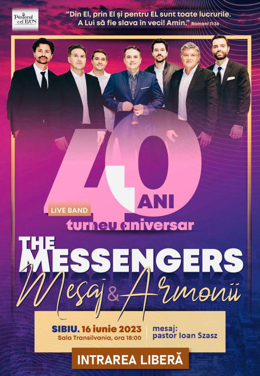 Concert The Messengers la Sala Transilvania Sibiu