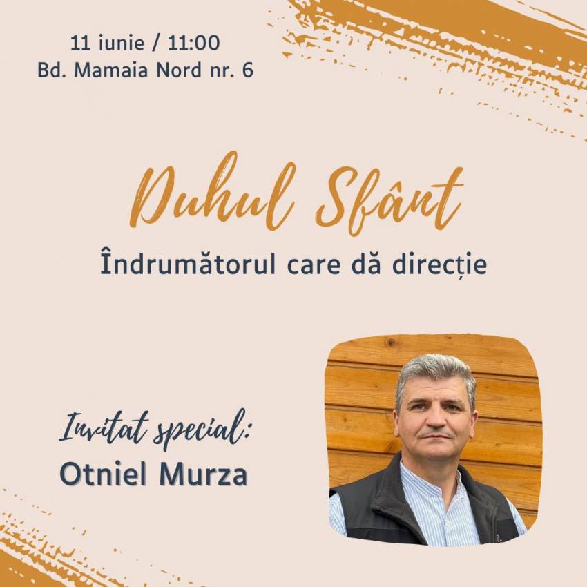 Otniel Murza la Biserica Vertical Mamaia Nord