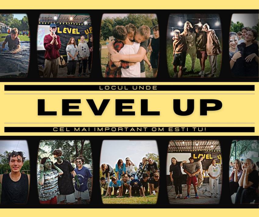 Tabăra LEVEL UP la Leordoaia, Republica Moldova