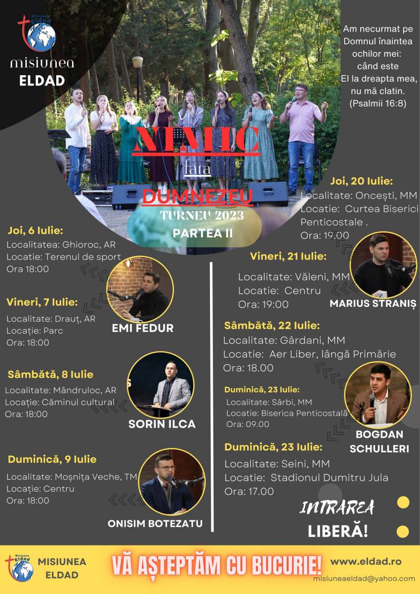 Grupul Eldad: Partea a II-a a Turneului 