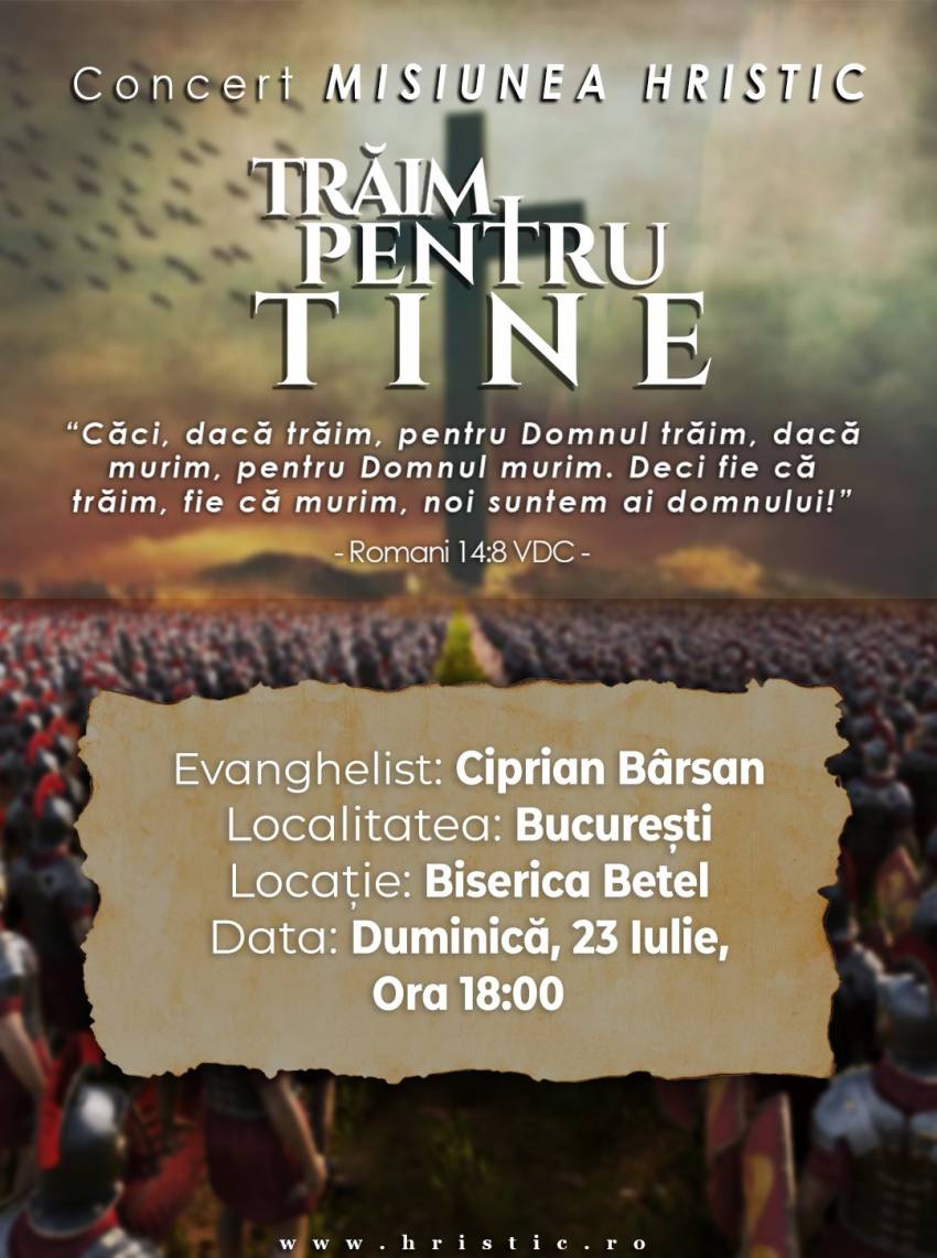 Misiunea Hristic la Biserica Betel București