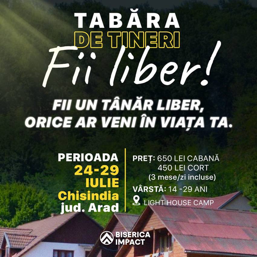 Tabăra de Tineret Impact 2023