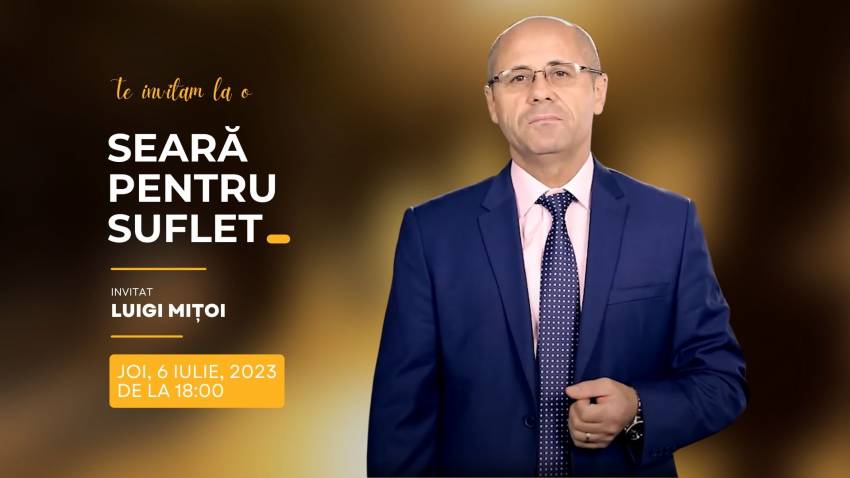 Seară pentru suflet cu Luigi Mițoi la Biserica Bethel Târgu Mureș