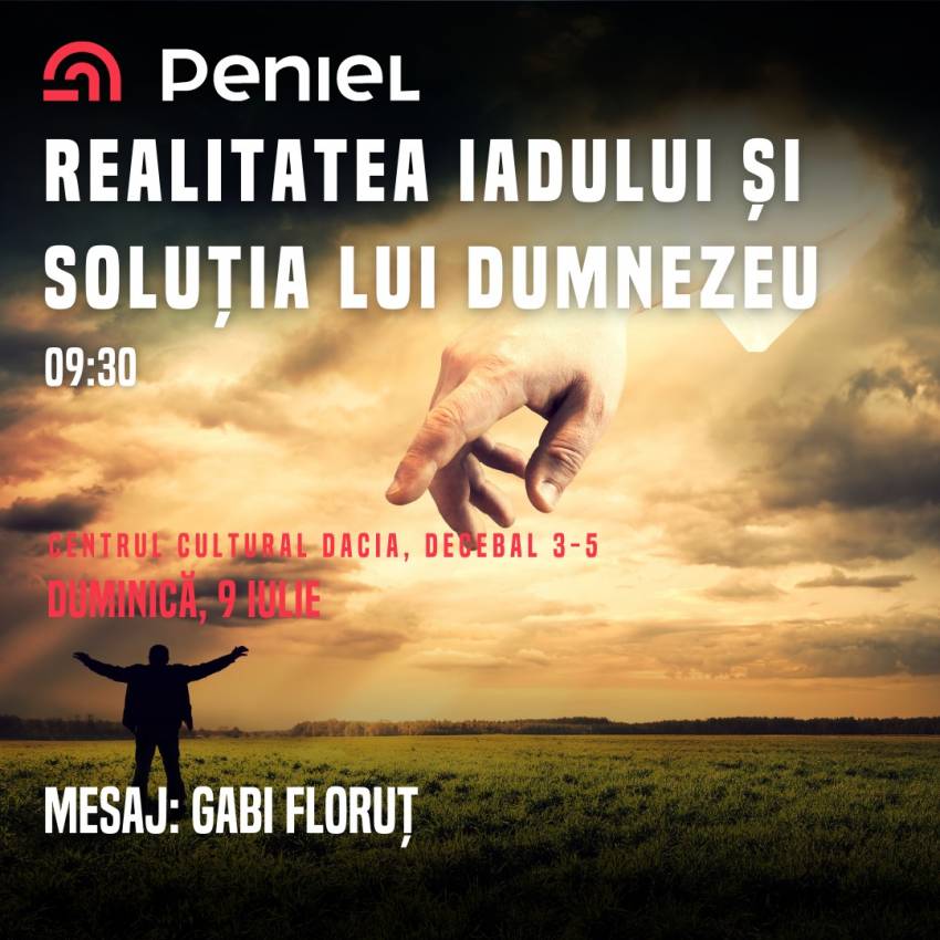 Gabi Floruț la Biserica Peniel Bistrița