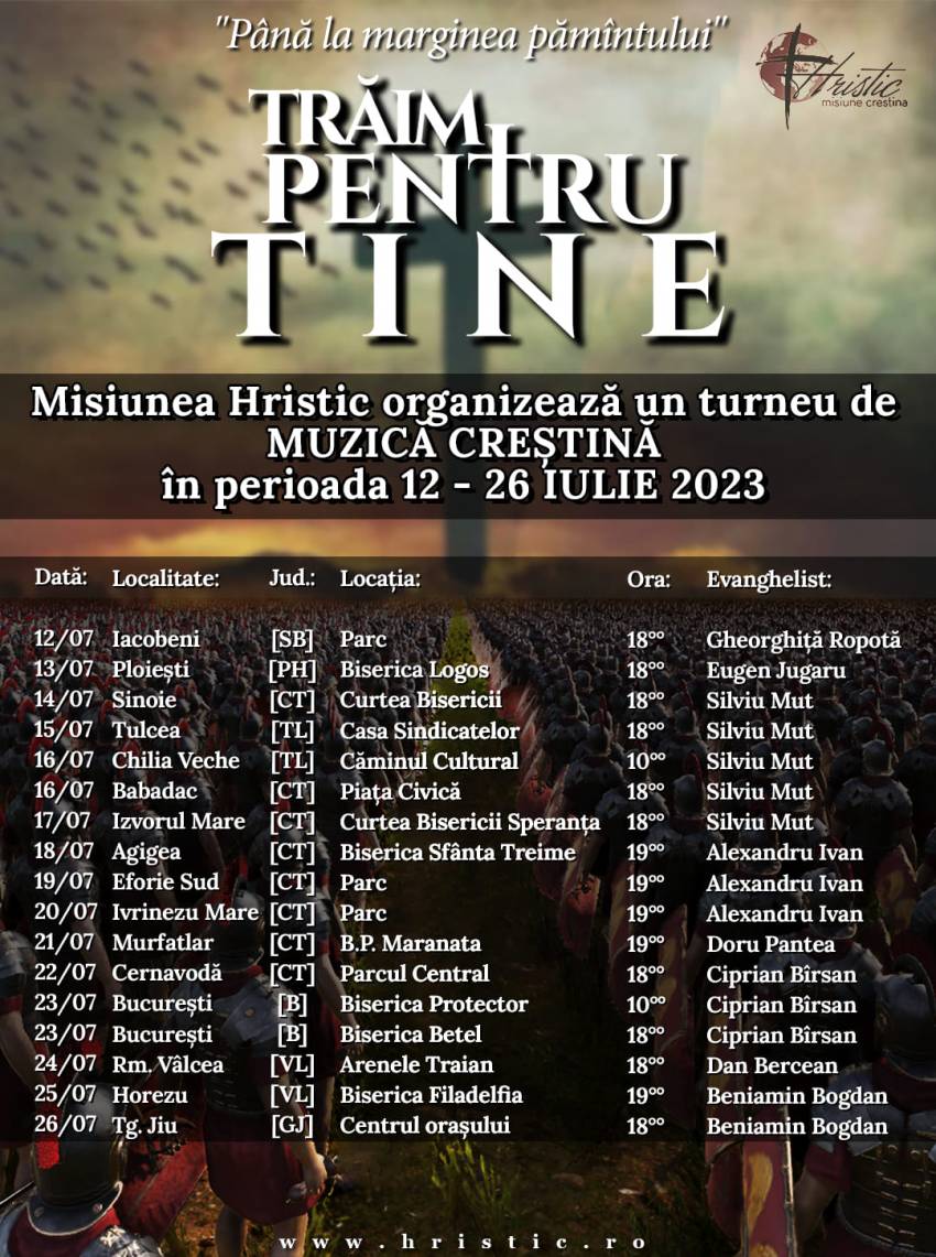 Misiunea Hristic ◉ Turneu de muzică creștină