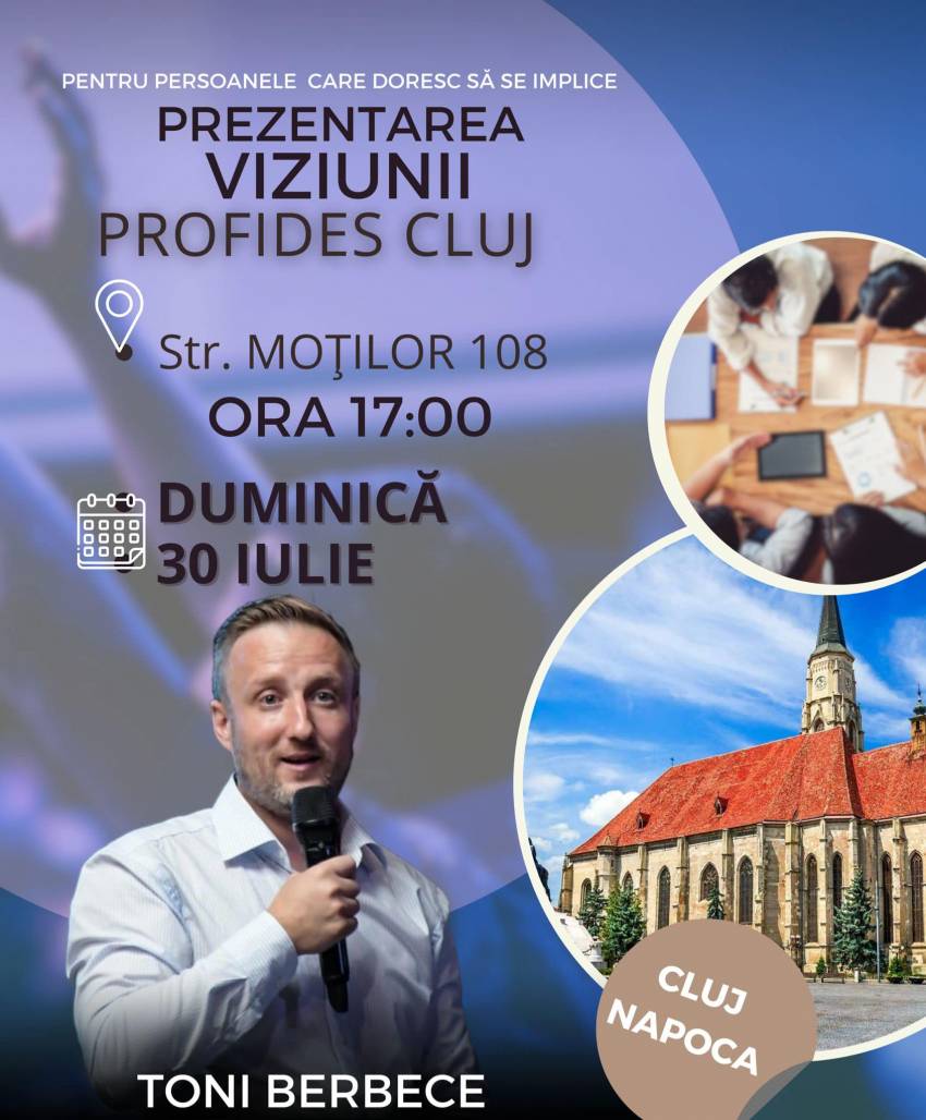 Tony Berbece la Cluj-Napoca