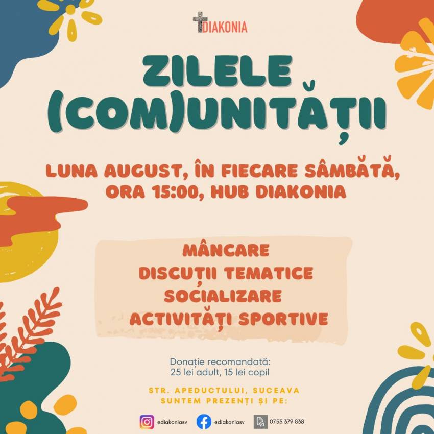 Zilele Com(unității) la Biserica Diakonia Suceava