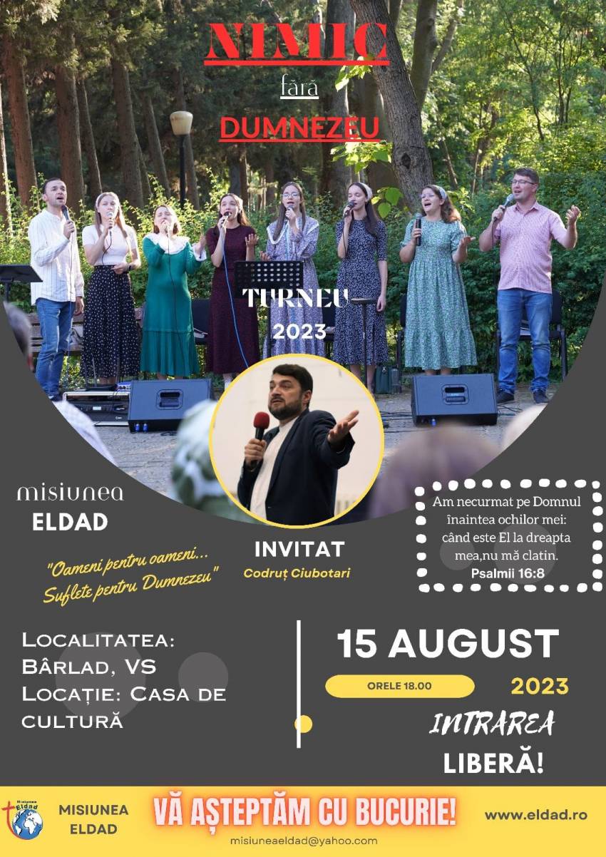 Grupul ELDAD & Codruț Ciubotari la Casa de Cultură Bârlad