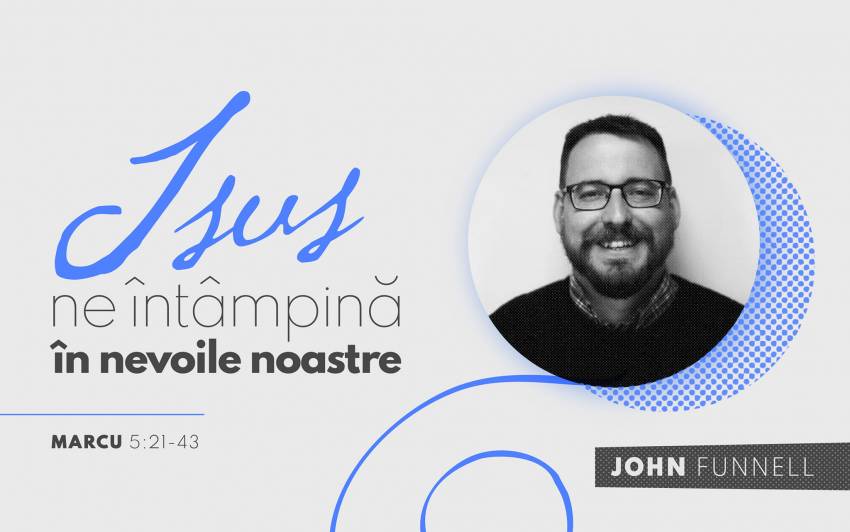 John Funnell la Biserica Emanuel Galați