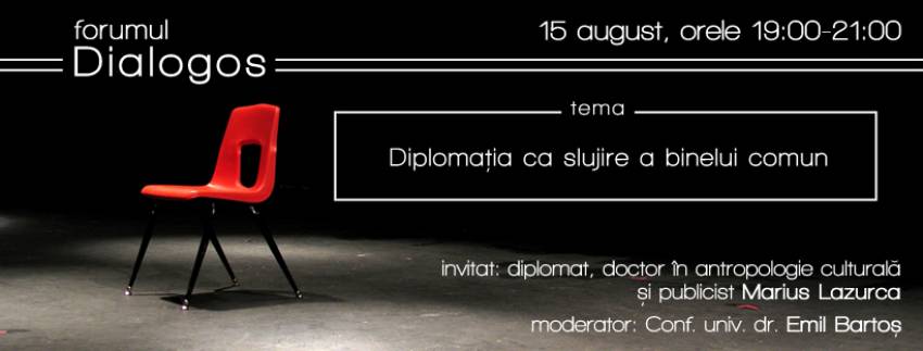 Forumul Dialogos la Arad cu Marius Lazurca