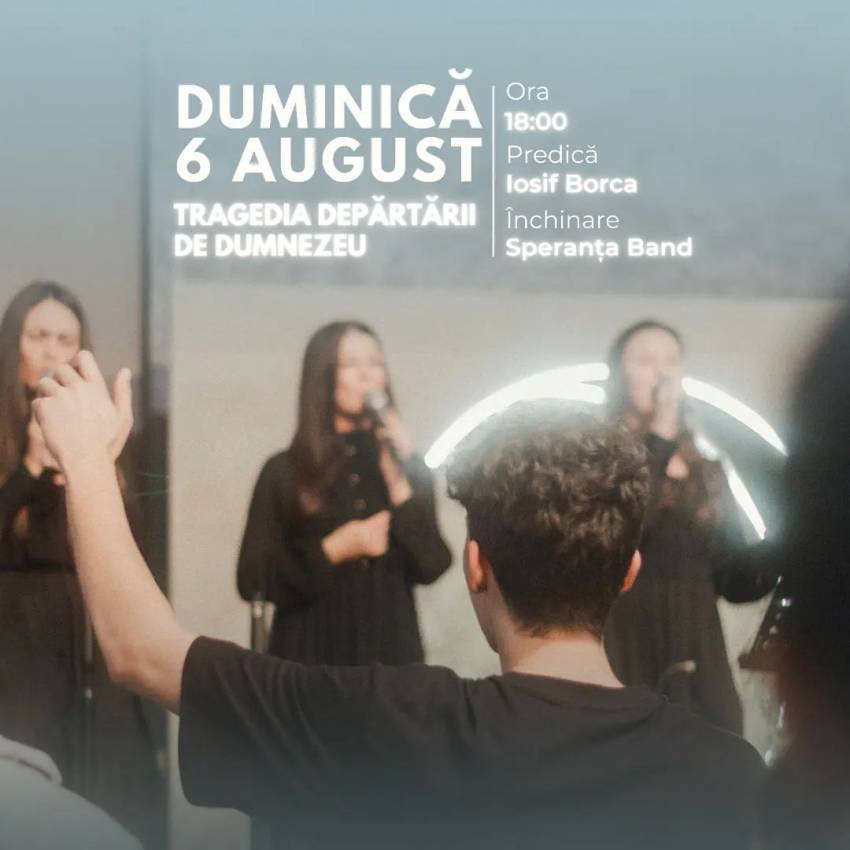 Iosif Borca la Biserica Speranța Timișoara