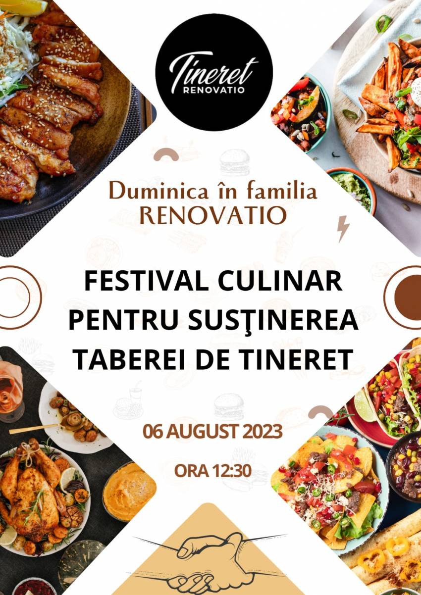 Festival Culinar la Biserica Renovatio București
