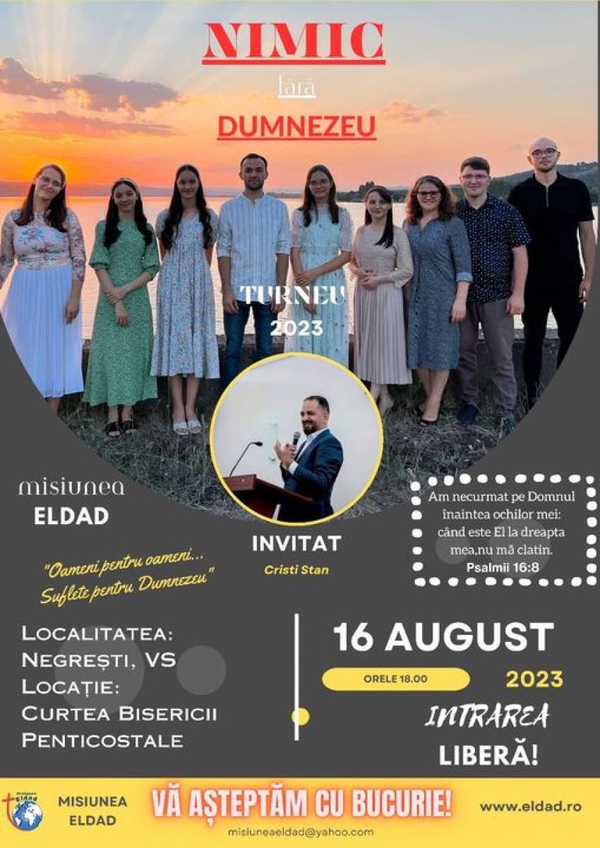 Grupul ELDAD & Cristi Stan la Negrești