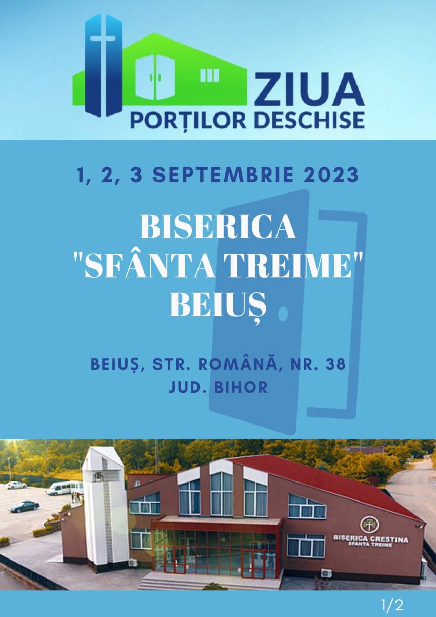 ZIUA PORȚILOR DESCHISE la Biserica Sfânta Treime Beiuș