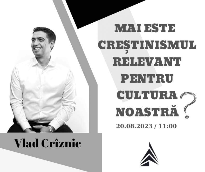 Vlad Crîznic la Biserica Vertical Mamaia Nord