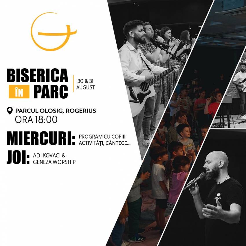 Biserica Geneza Oradea în parcul Olosig