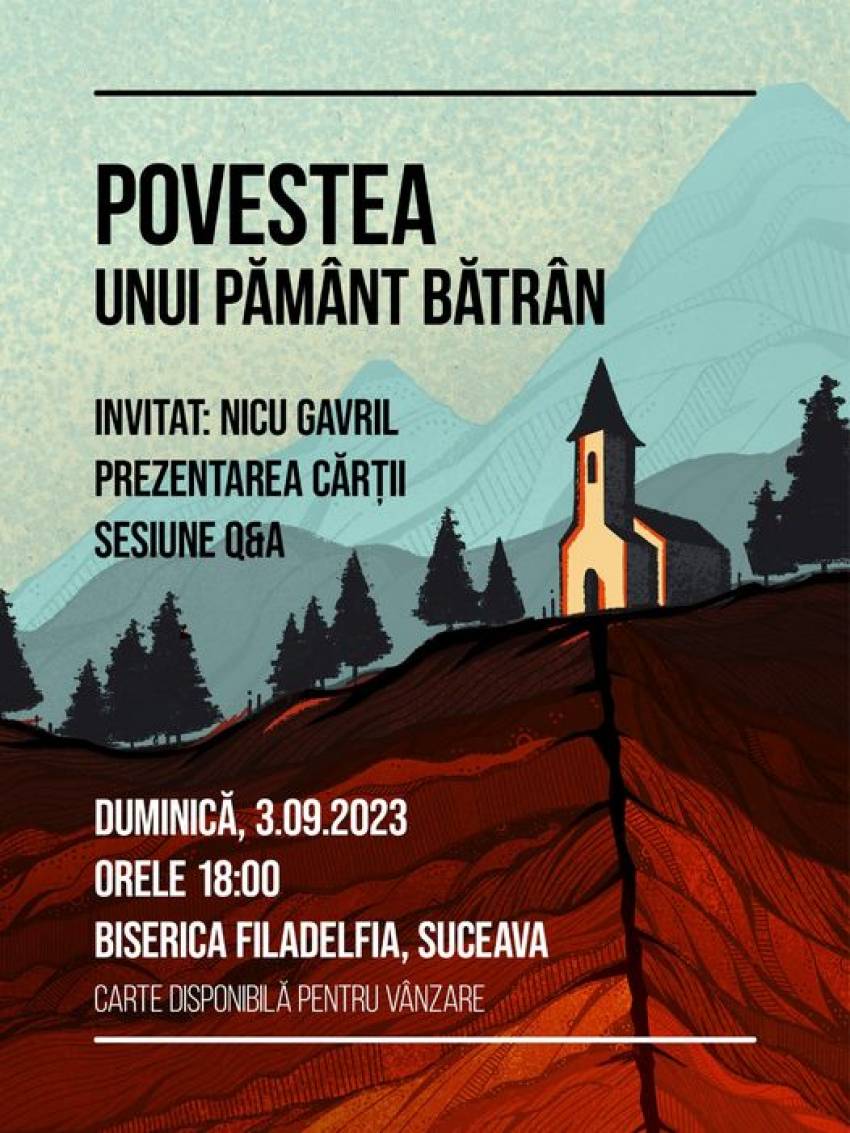 Nicu Gavril & Lansare de carte la Biserica Filadelfia Suceava
