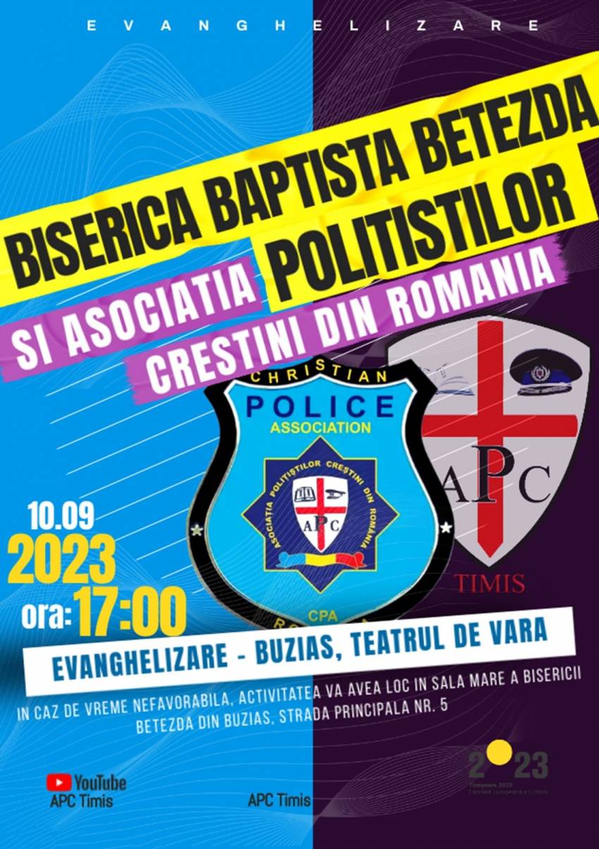 Evanghelizare la Teatrul de Vară Buziaș