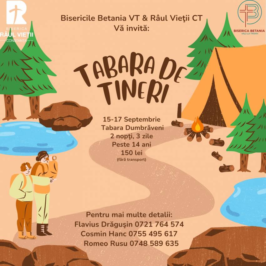 Taberă de tineri la Dumbrăveni