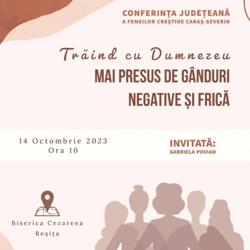 Conferință pentru femei la Biserica Cezareea Reșița