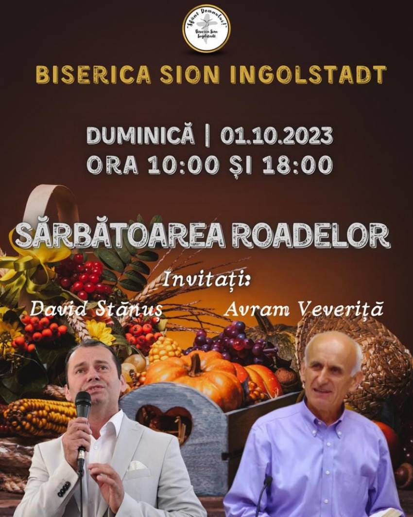 Sărbătoarea Roadelor la Biserica Sion Ingolstadt