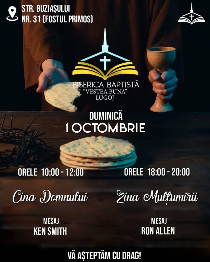 Ziua Mulțumirii la Biserica Vestea Bună Lugoj