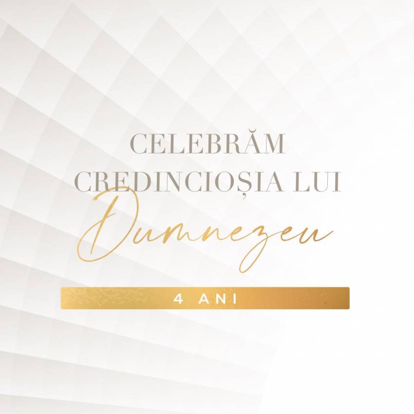 Aniversare 4 de ani la Biserica Radiant Timișoara