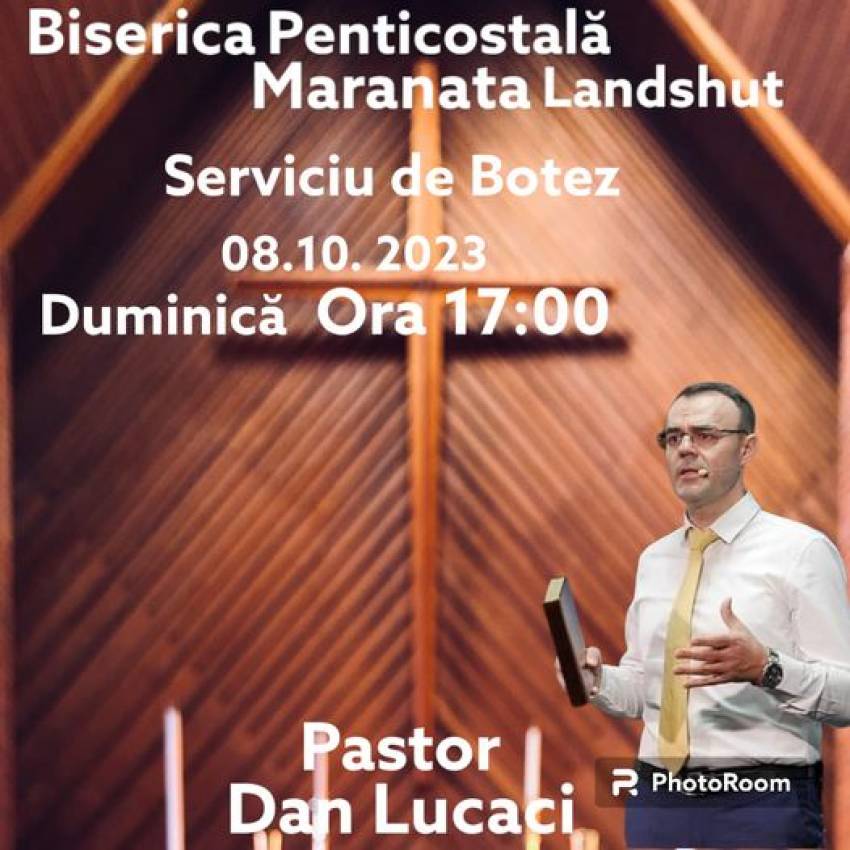Botez la Biserica Maranata Landshut