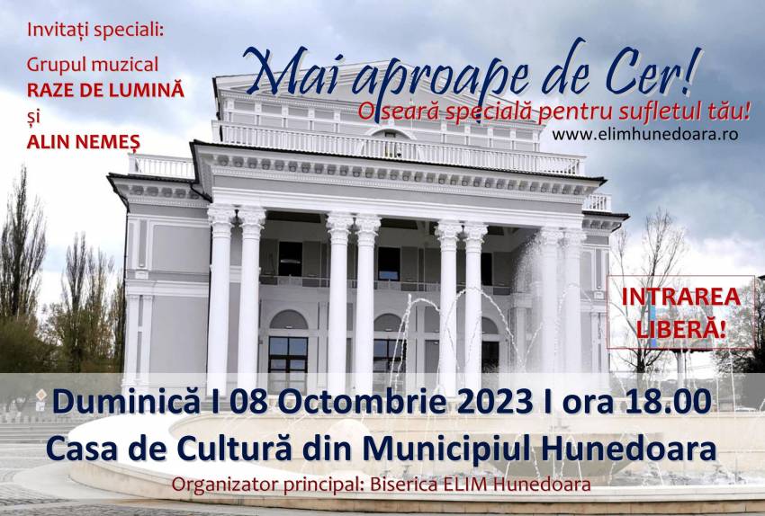 Alin Nemeș la Casa de Cultură Hunedoara