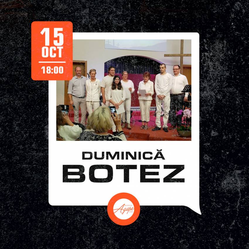 Botez la Biserica Agape Singen