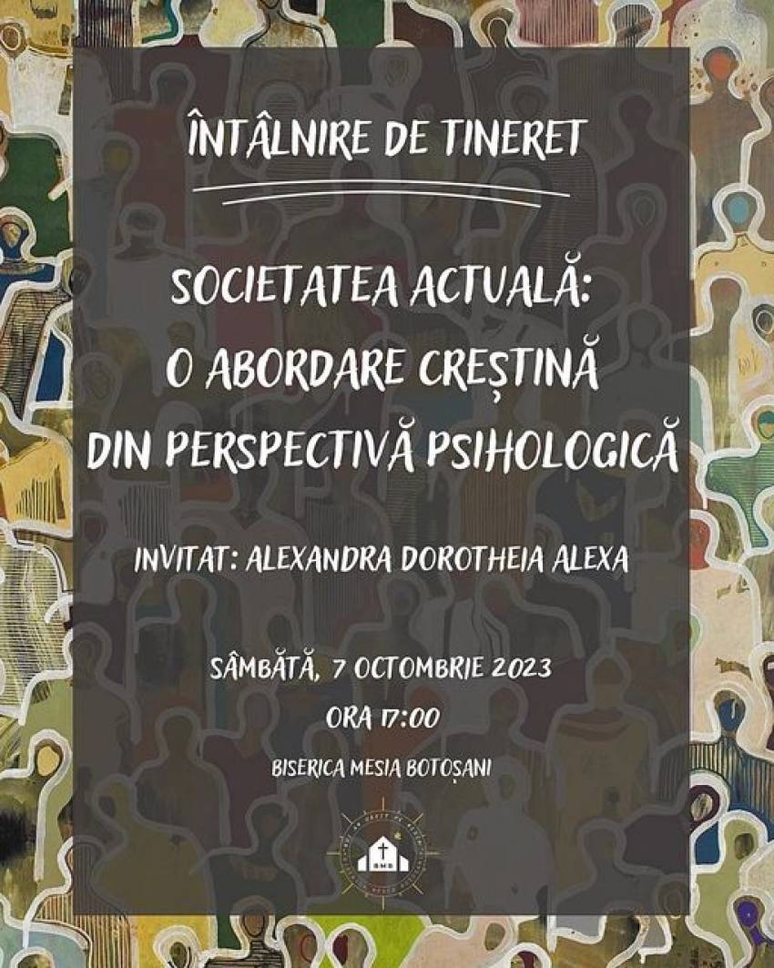 Întâlnire de tineret la Biserica MESIA Botoşani